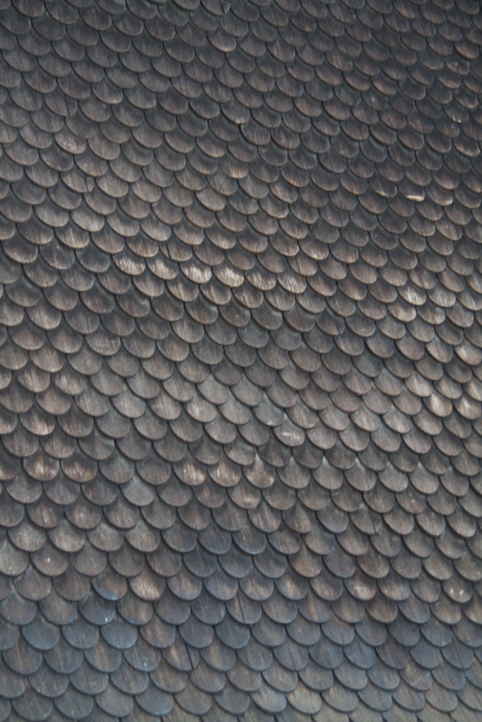 scalloped tiles